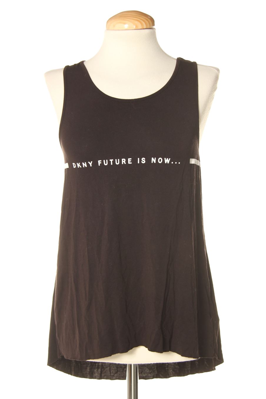 Camiseta sin mangas de DKNY de la talla S, de color negro