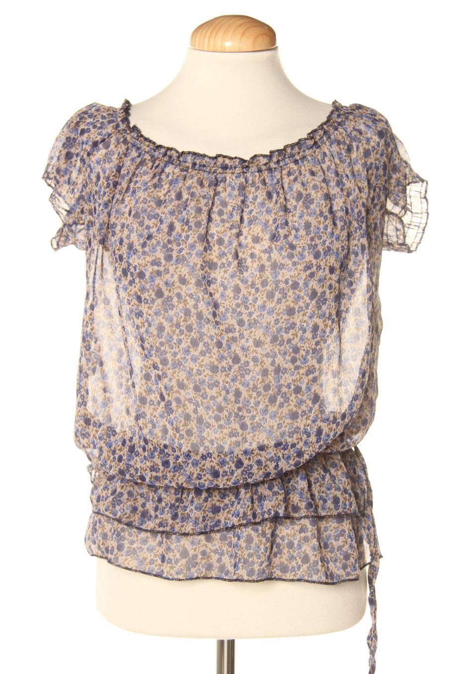 Blusa de manga corta de WS2 WOMAN de la talla S, de color flores