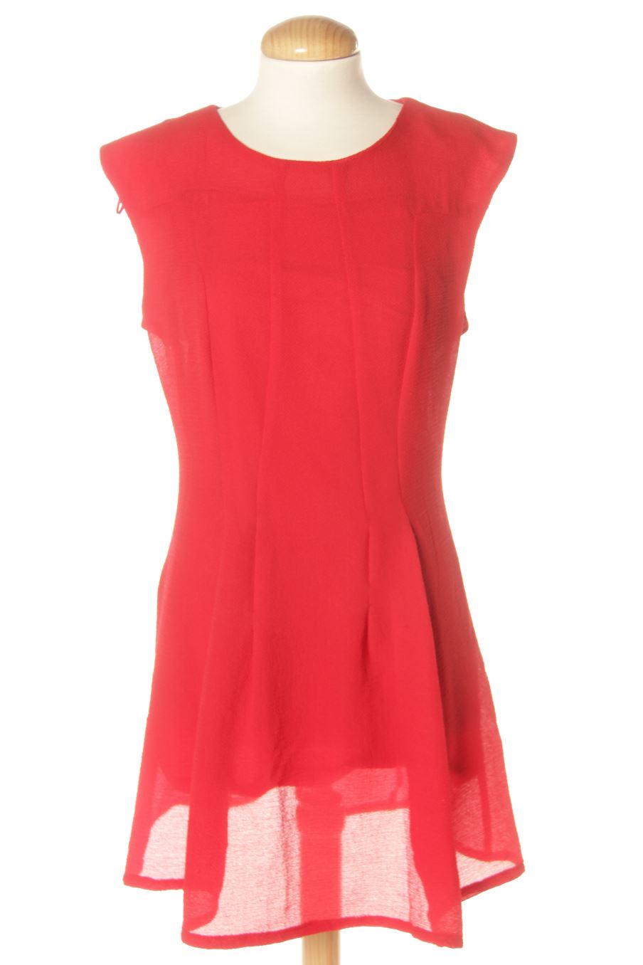 Robe casual Mango de la taille M, de couleur rouge