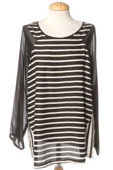 Blusa de manga larga XL Zara