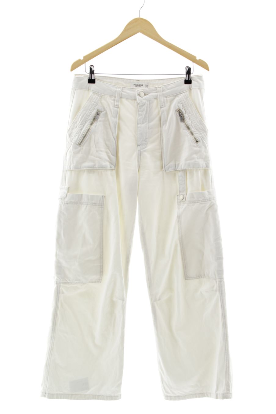 Jeans Pull & Bear de la taille 40, de couleur beige de denim