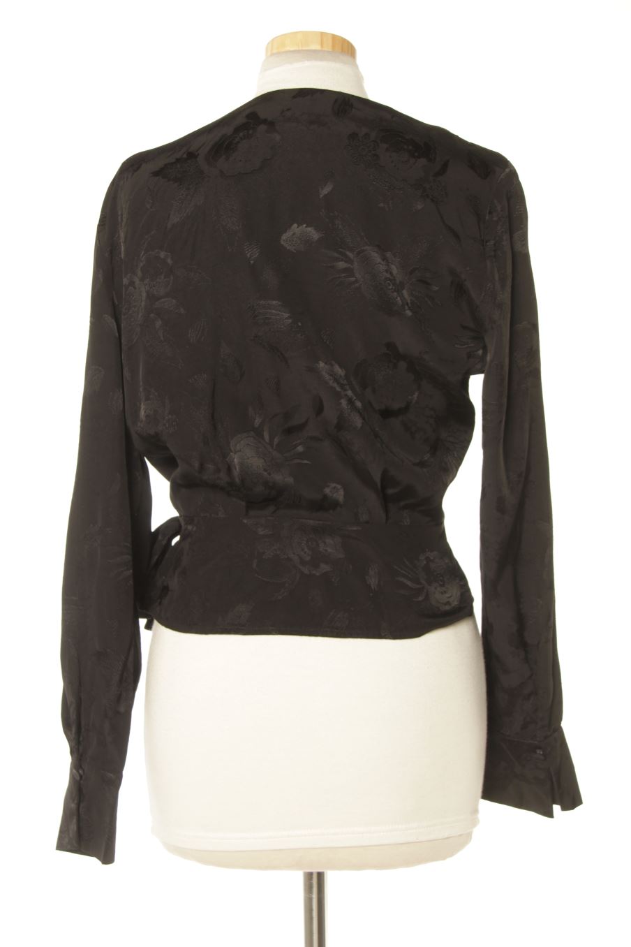 Blouse à manches longues & Other Stories de la taille 36, de couleur noir