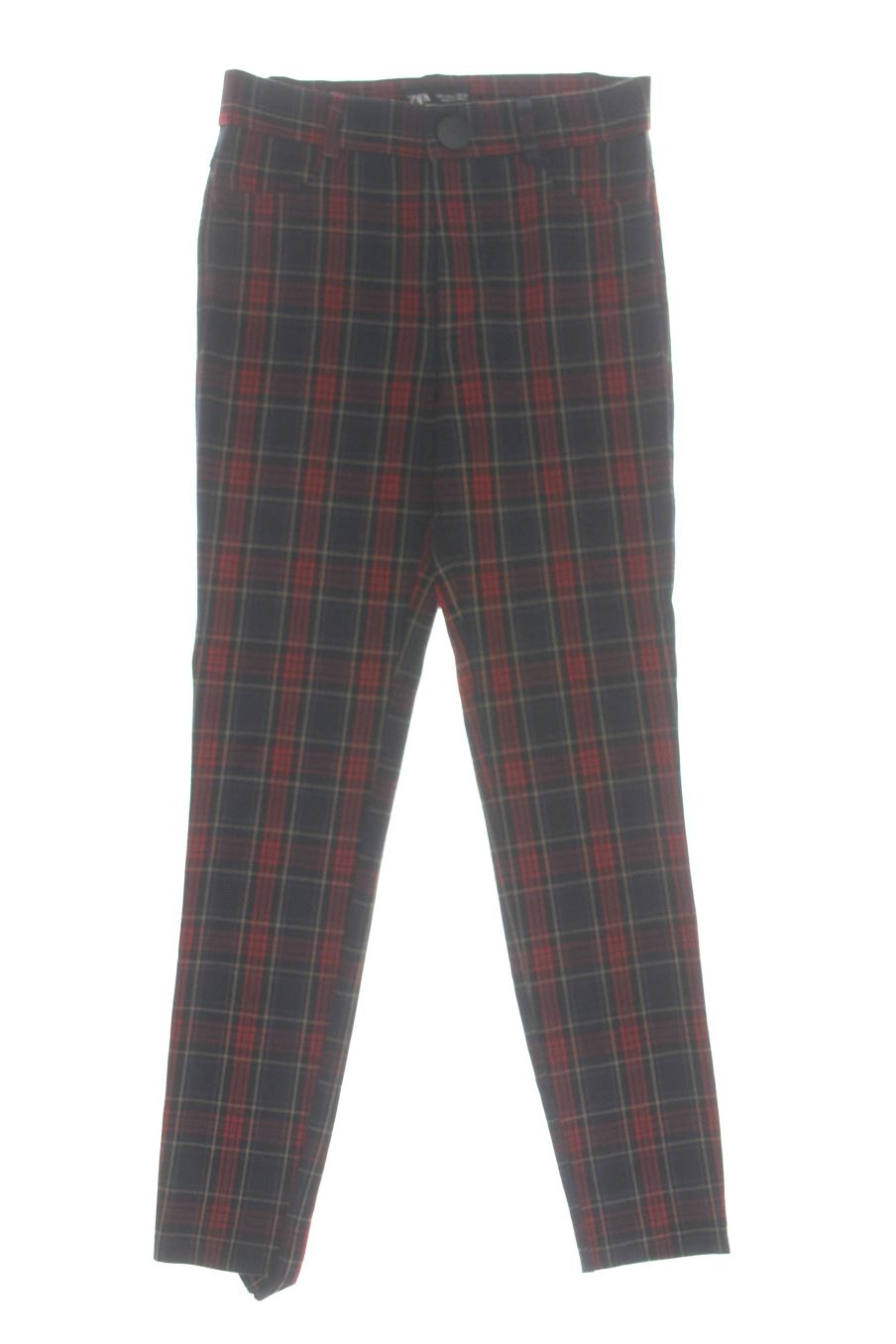 Pantalón Casual de Zara de la talla S, de color cuadros