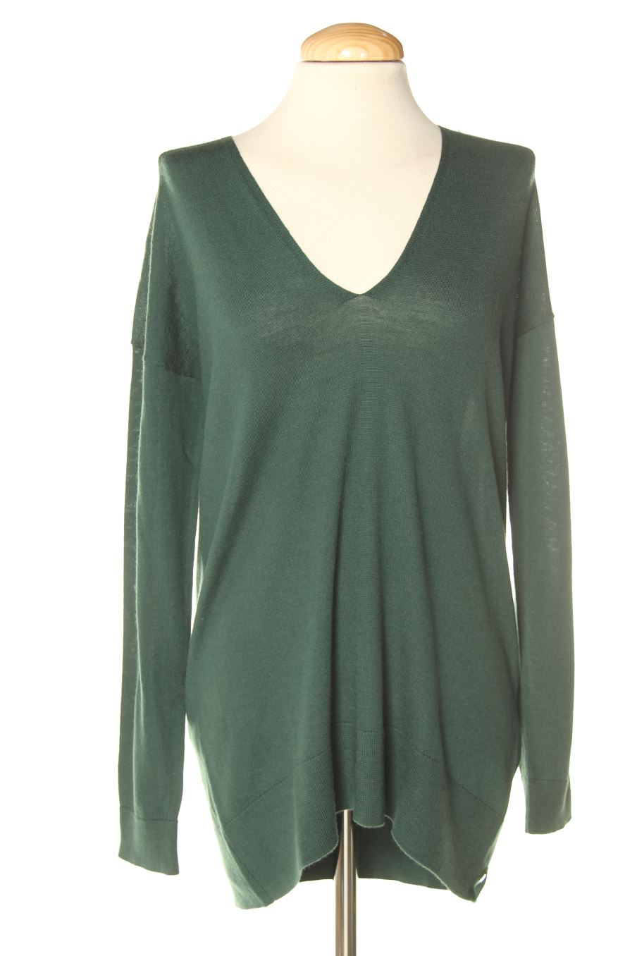 Pull Adolfo Dominguez de la taille S, de couleur vert