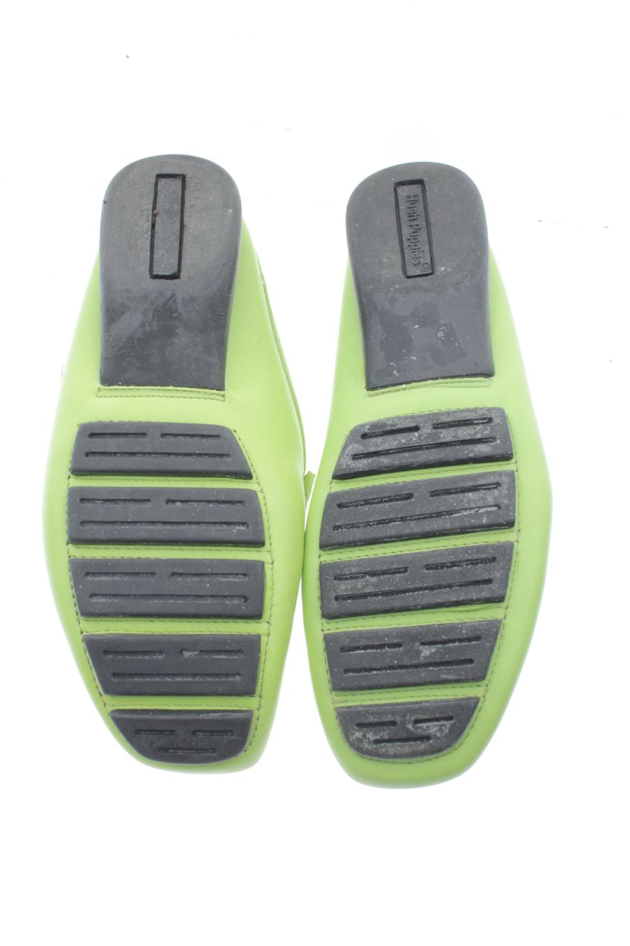 Sandalias planas de Hush puppies de la talla 37, de color verde de