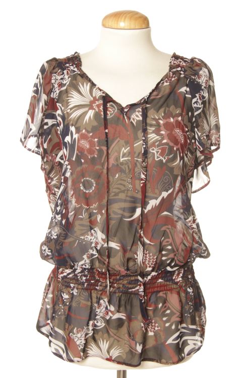 Blouse à manches courtes