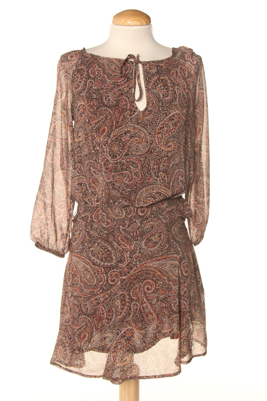 Vestido casual de Fórmula Joven de la talla 36, de color marrón