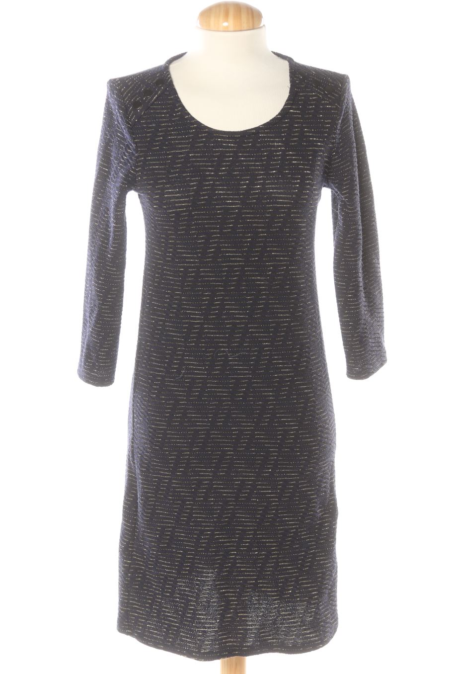Vestido casual de Promod de la talla S, de color dorado