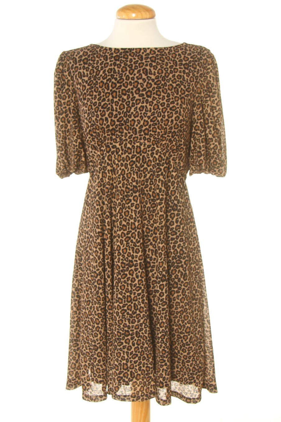 Robe casual Springfield de la taille L, de couleur animal print