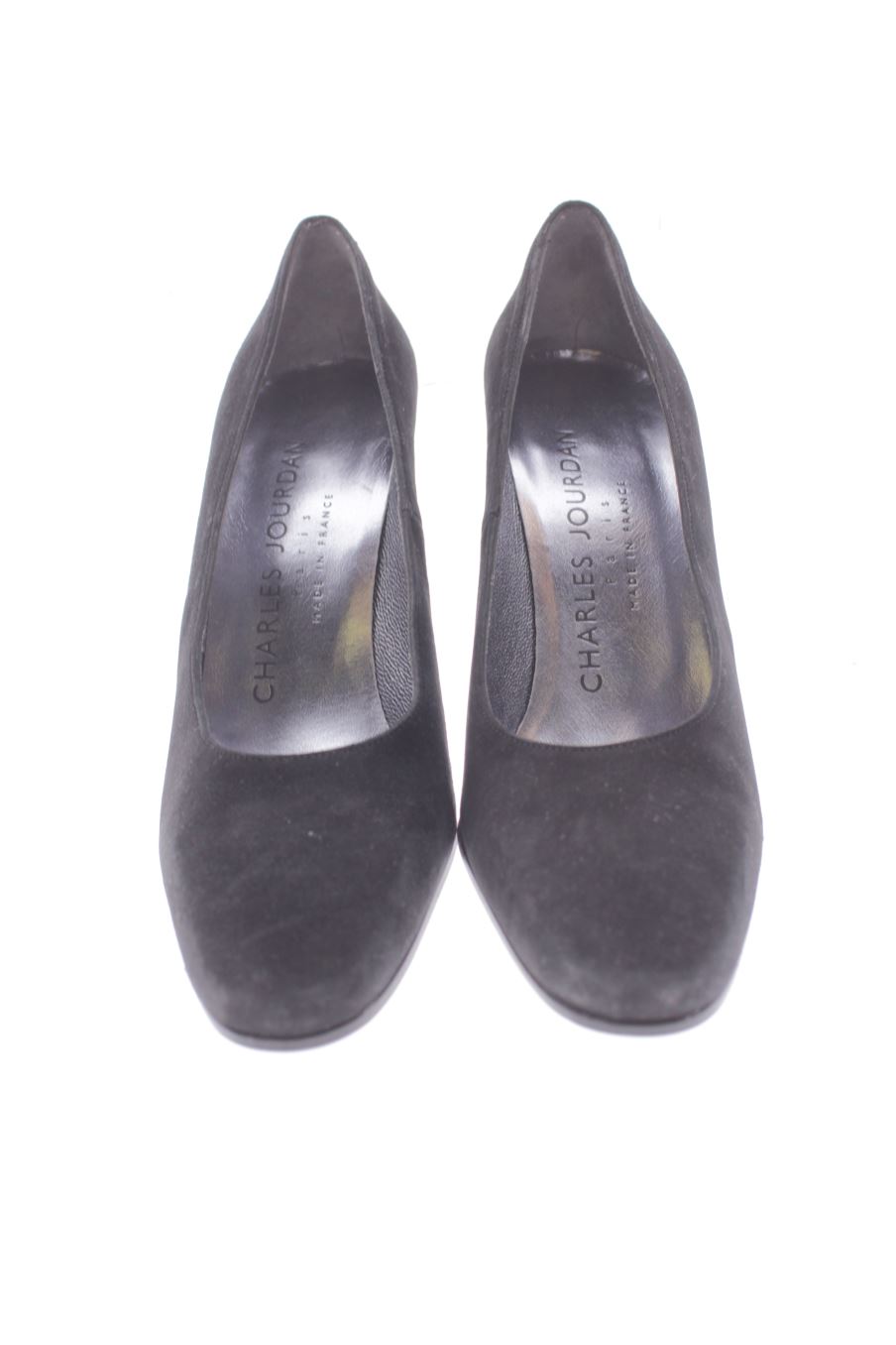 Zapatos de tacon de Charles Jourdan de la talla 36, de color negro de