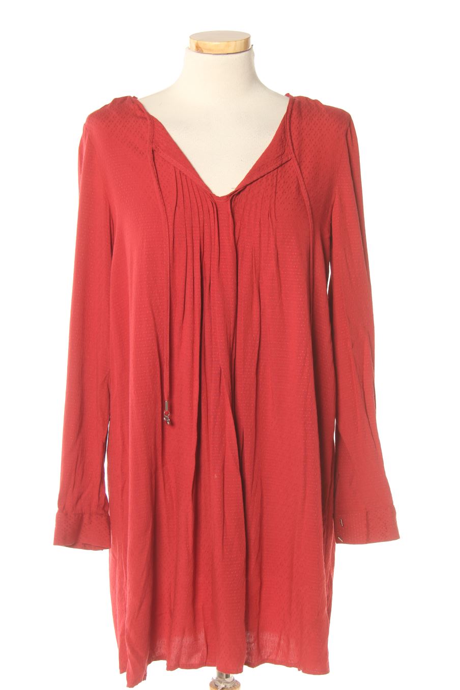 Robe casual Mango de la taille XS, de couleur bordeaux