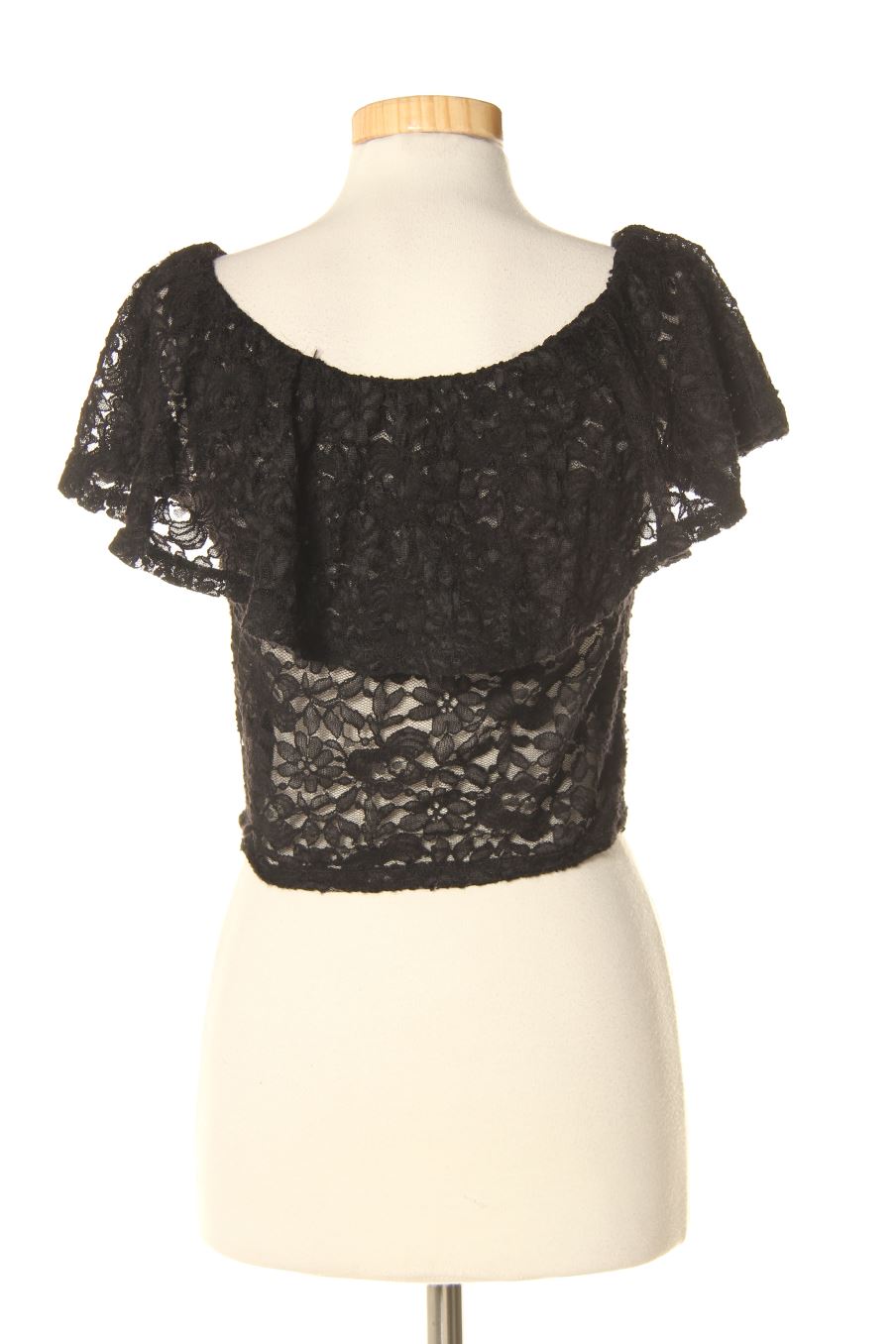 Blouse à manches courtes PERCENTIL de la taille S, de couleur noir