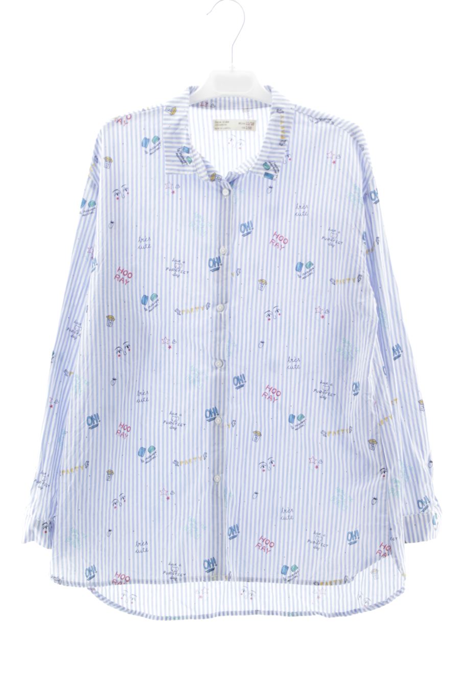 Camisa de manga larga de Zara de la talla 11 años de segunda mano
