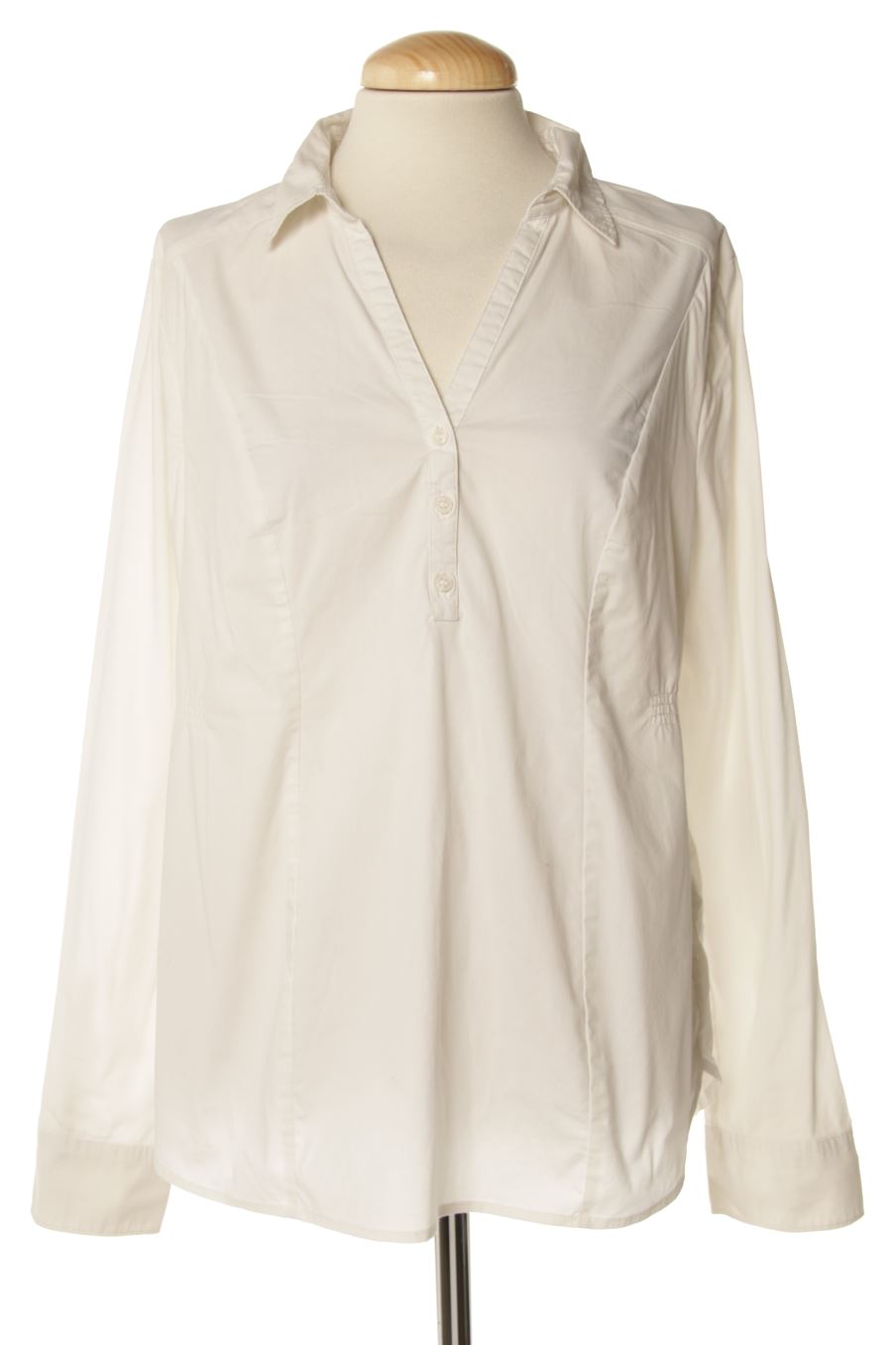 Chemise H&M Premama de la taille M, de couleur blanc de femmes enceintes
