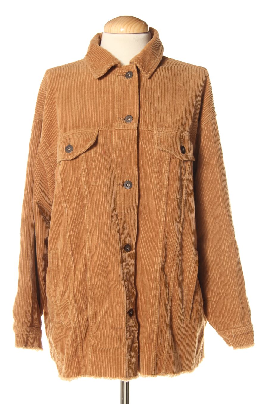 Cazadora de Zara de la talla S, de color marrón