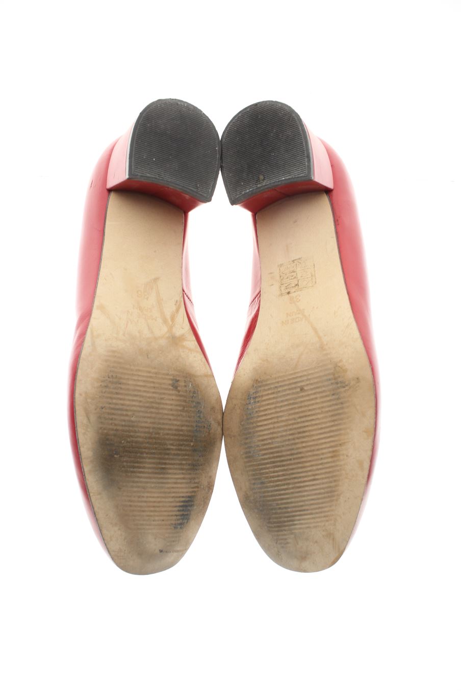 Zapatos de tacon de Antea de la talla 36, de color rojo de