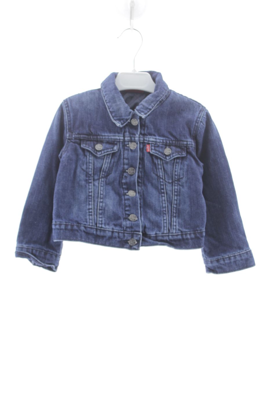 gebraucht Levi's Jacke Größe 104 aus Denim