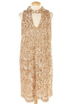 Vestido elegante L Mango