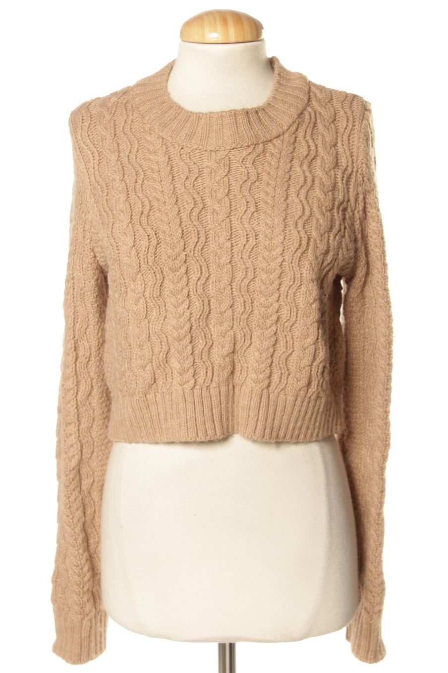 Jersey de Stradivarius de la talla S, de color marrón