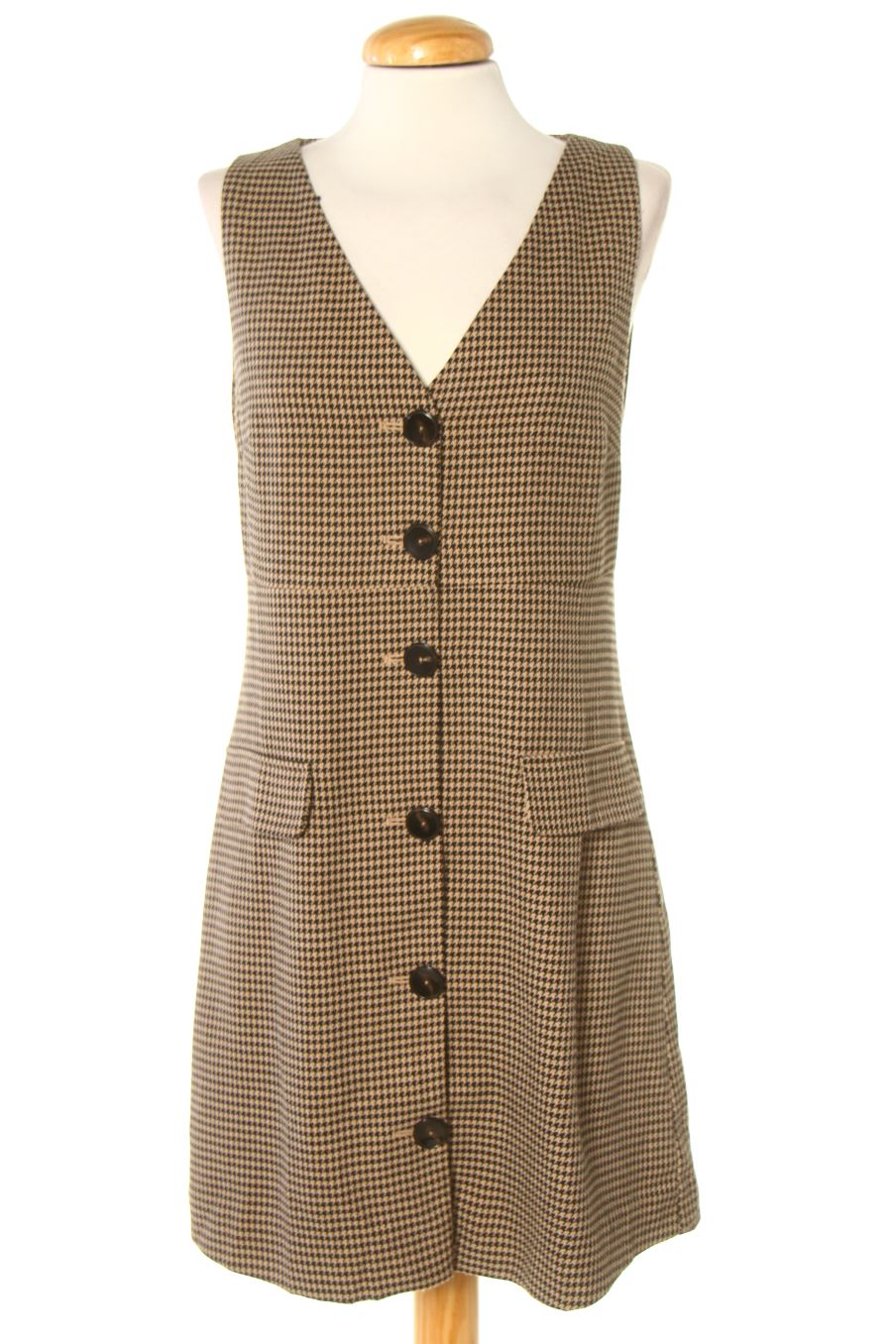 Robe casual Mango de la taille M, de couleur marron