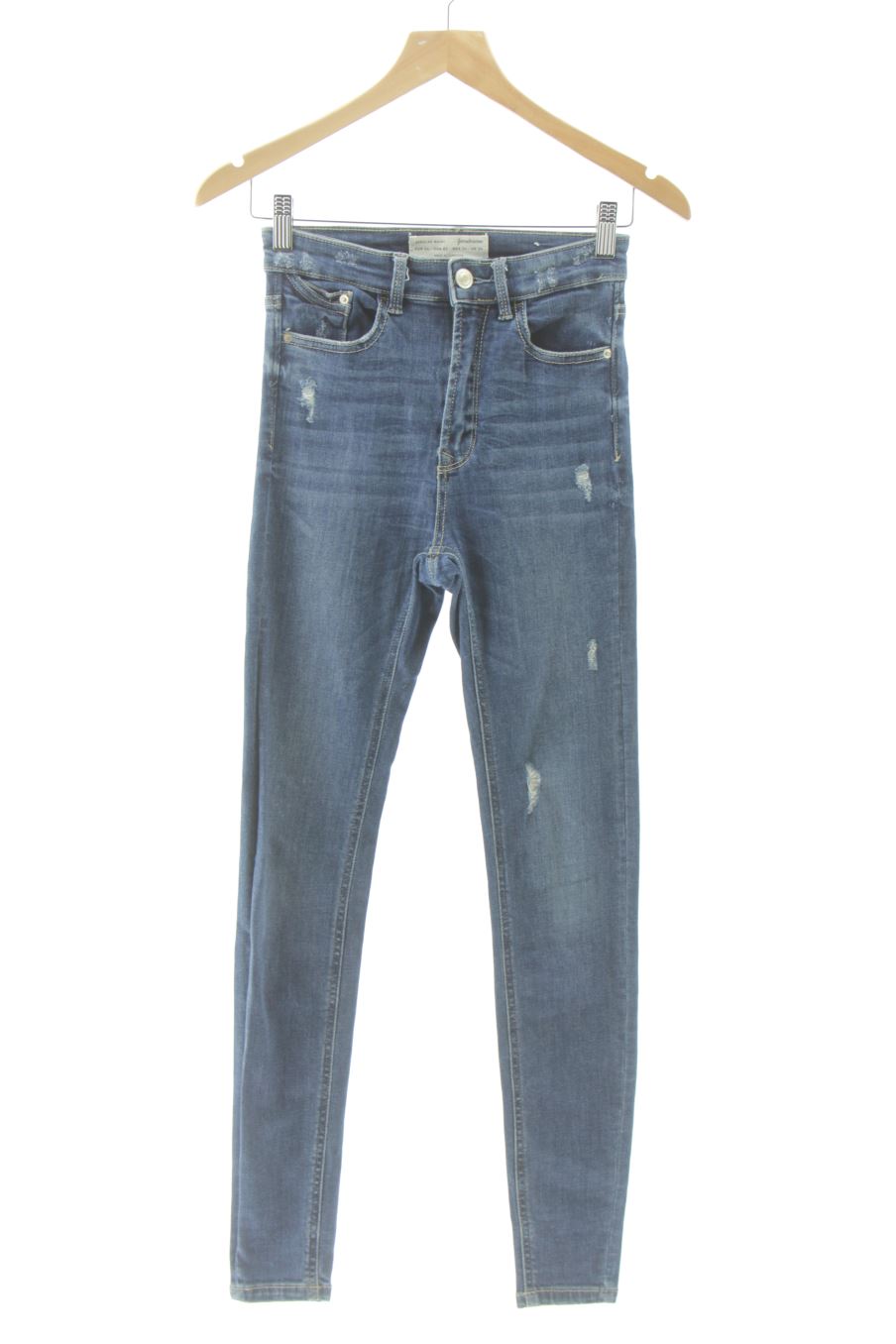 Jeans de Stradivarius de la talla 34, de color blu