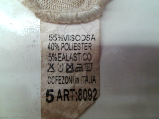 Chaleco de tela de Made in italy de la talla S, de color beige