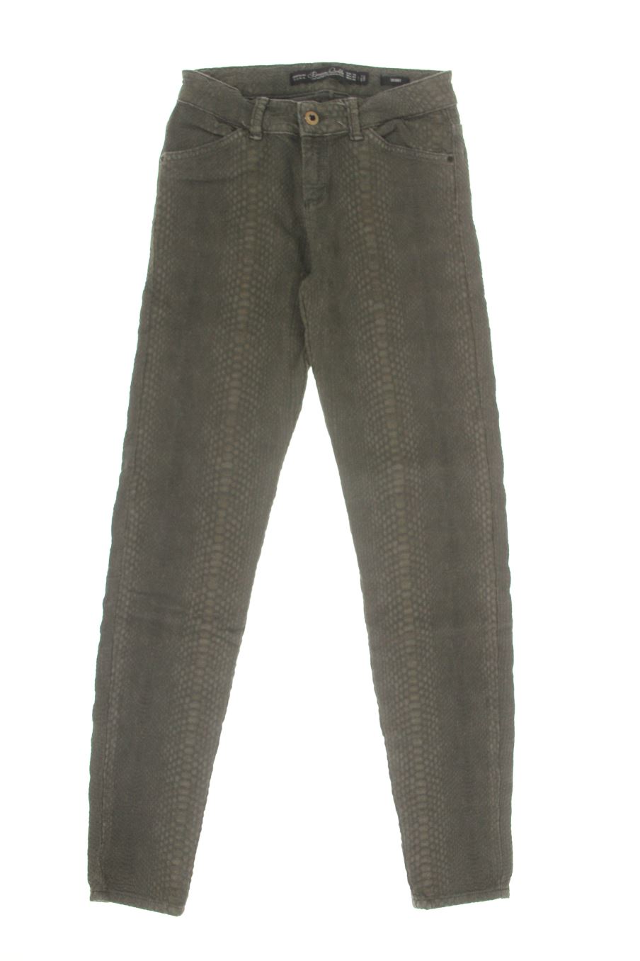 Jeans de Trf (ZARA) de la talla 36, de color verde