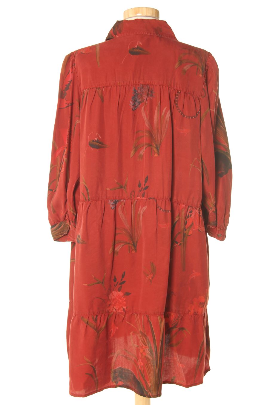 Robe casual Desigual de la taille L, de couleur fleurs