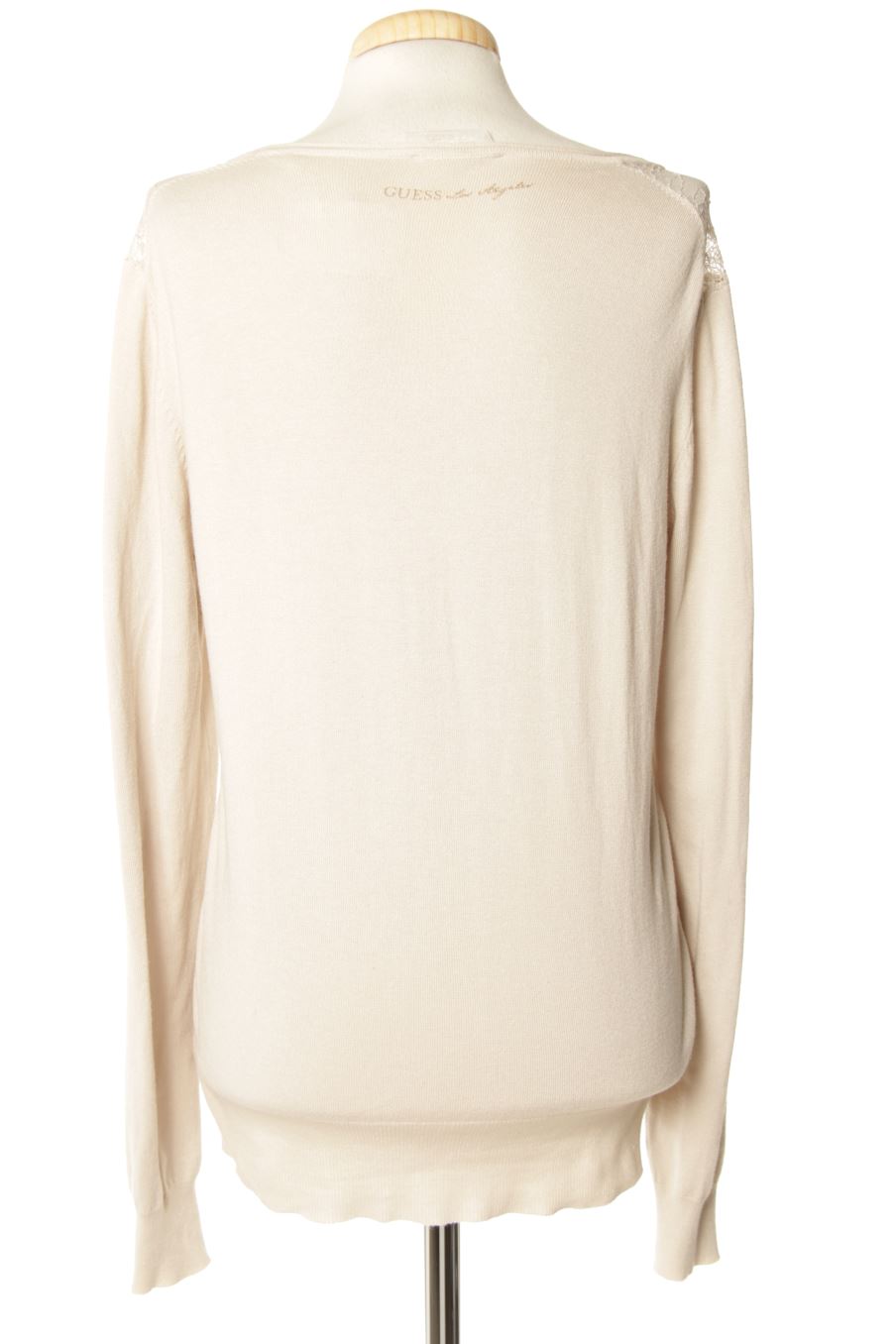 Gilet Guess de la taille L, de couleur beige