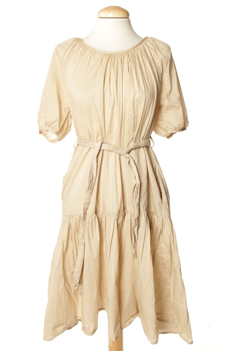 Robe casual Fórmula Joven de la taille 36, de couleur beige