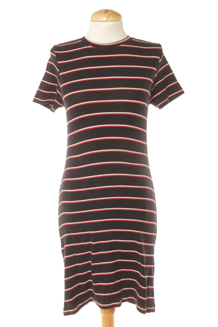 Robe casual Pull & Bear de la taille S, de couleur rayures