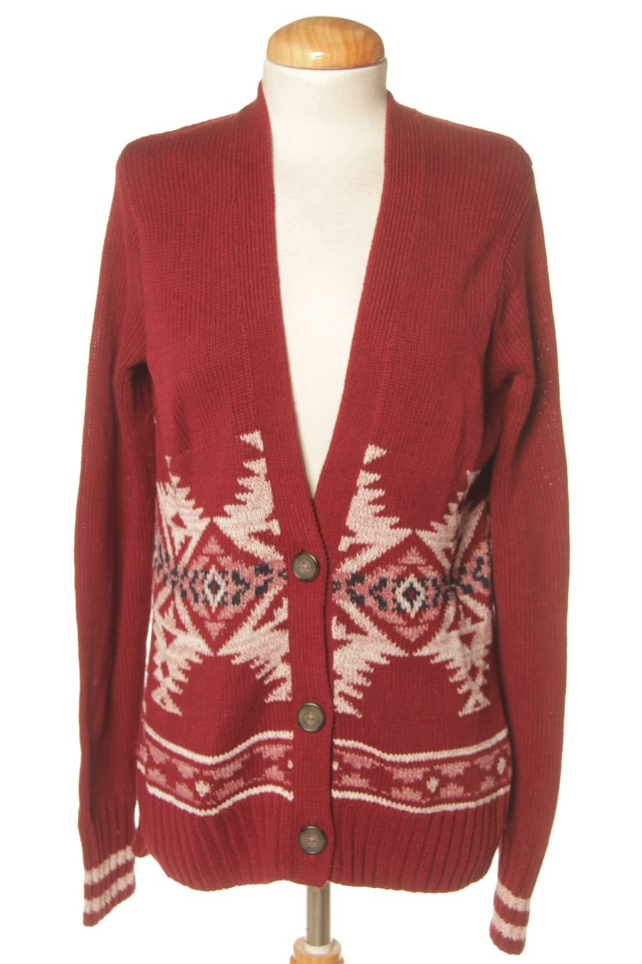 Cardigan von Hollister Größe S, Farbe Bordeaux, für