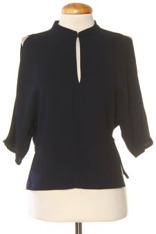 Blusa de manga corta 36 Adolfo Dominguez