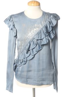 Blouse à manches longues XS Maje