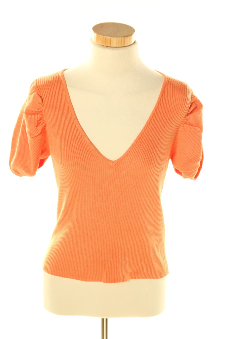 Jersey de Stradivarius de la talla S, de color naranja