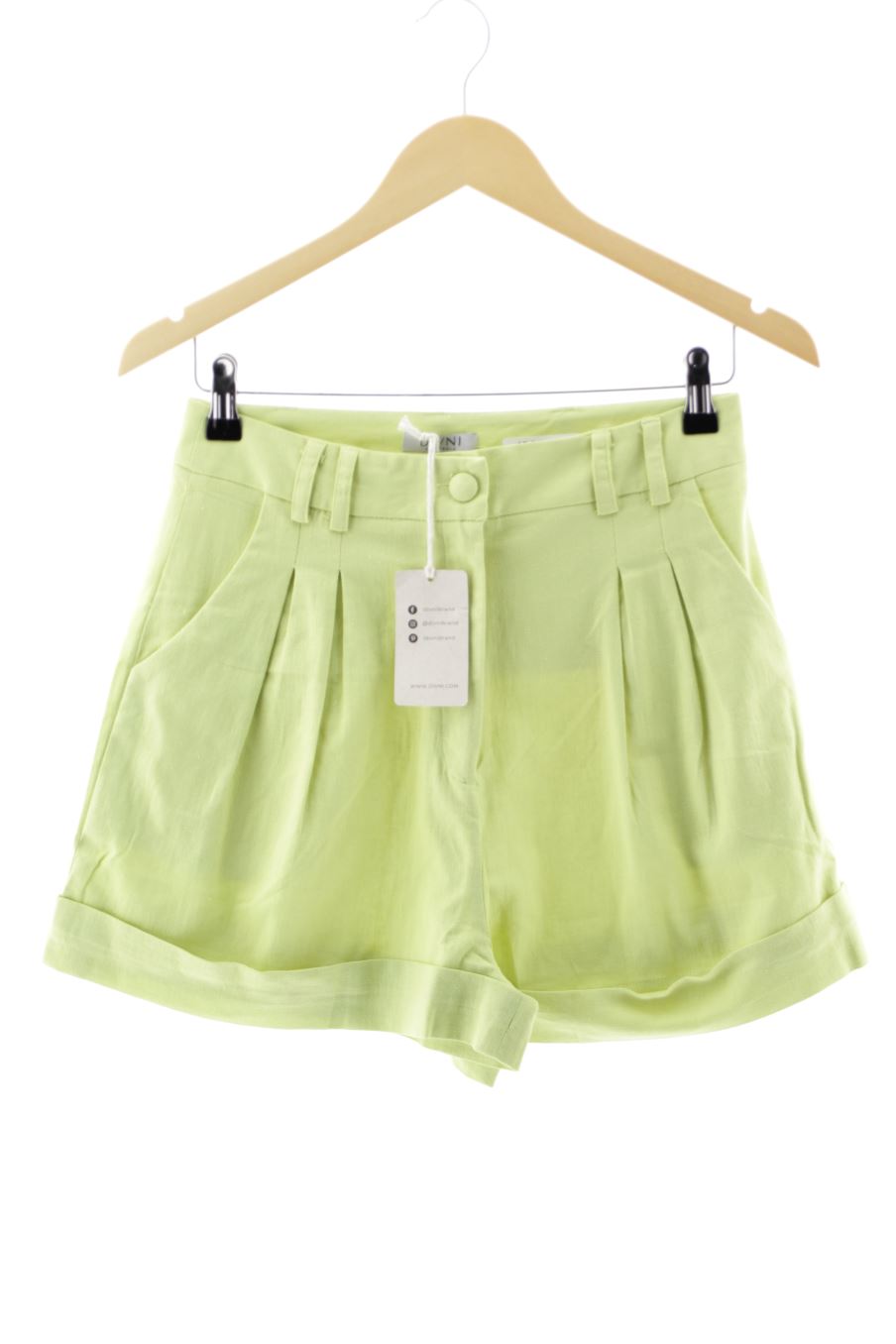 Pantalones cortos de DIVNI Sao Paulo de la talla S, de color verde
