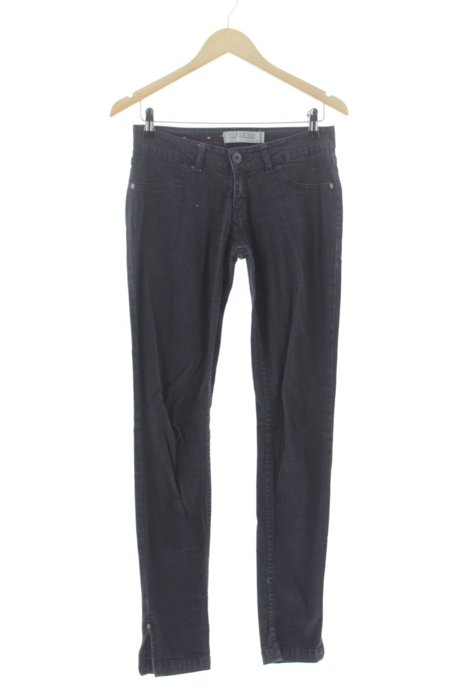 Jeans Trafaluc de la taille 36, de couleur noir de denim