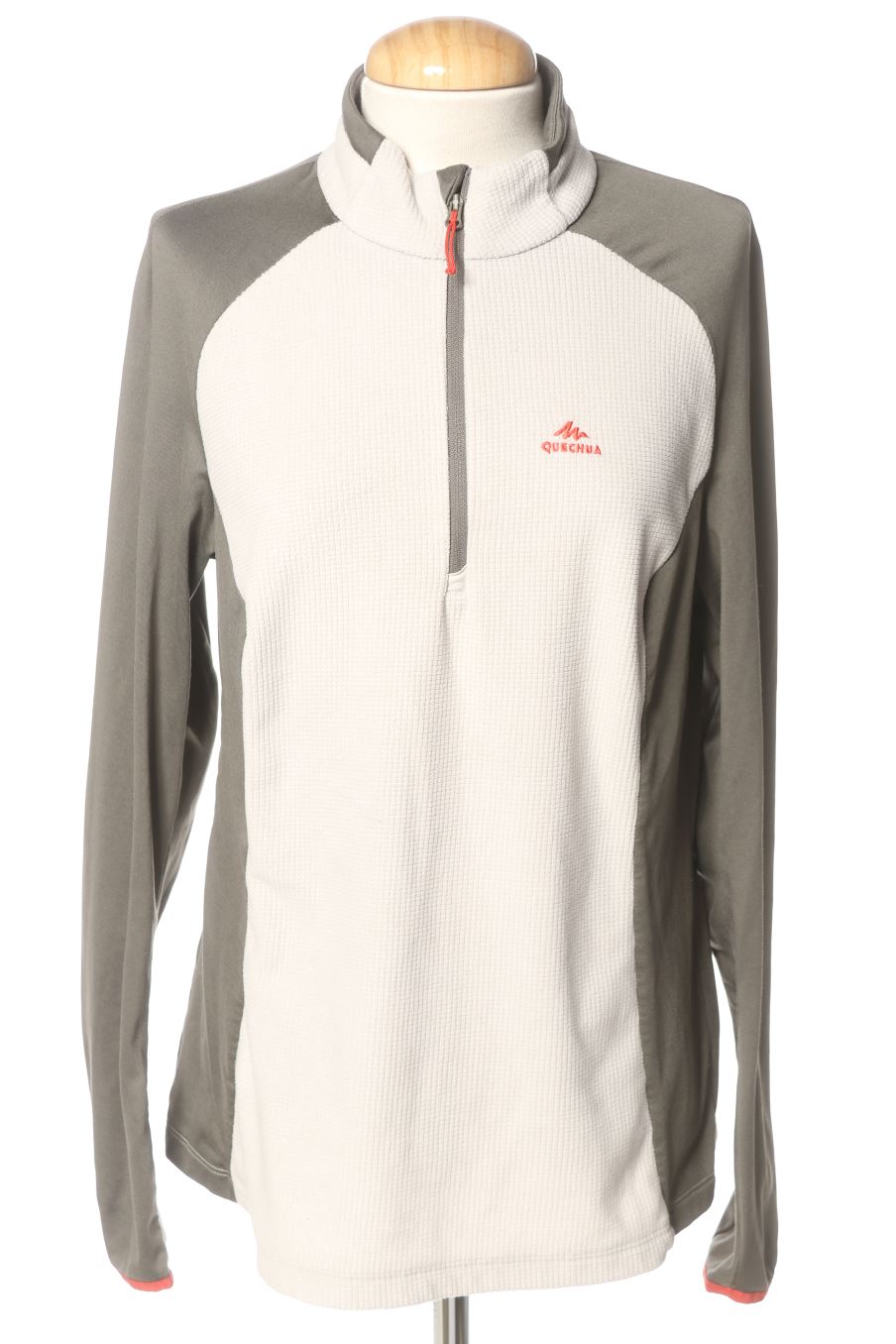 Felpa de Quechua (DECATHLON) de la talla L, de color grigio