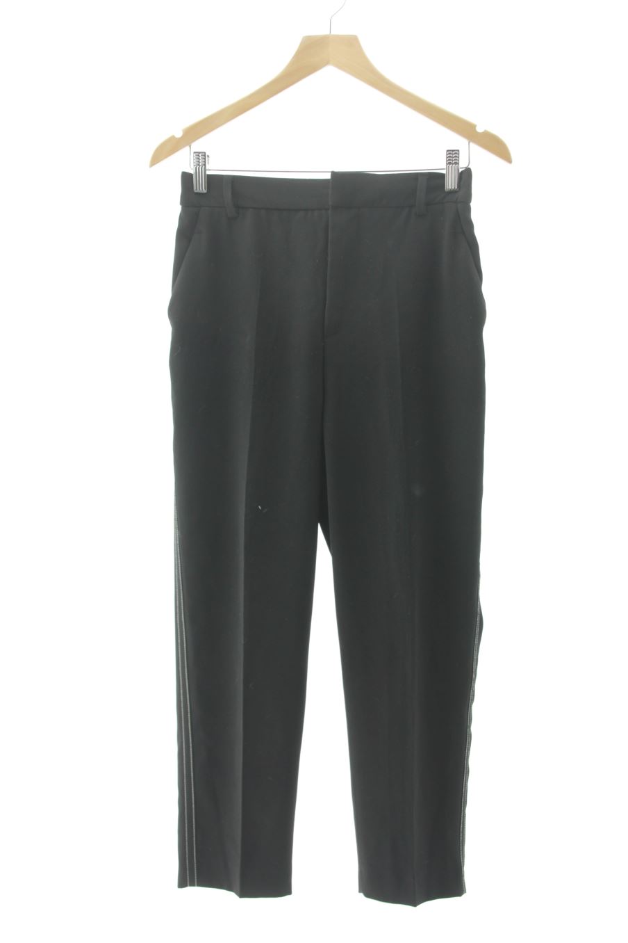 Pantalón de Zara de la talla 34, de color negro