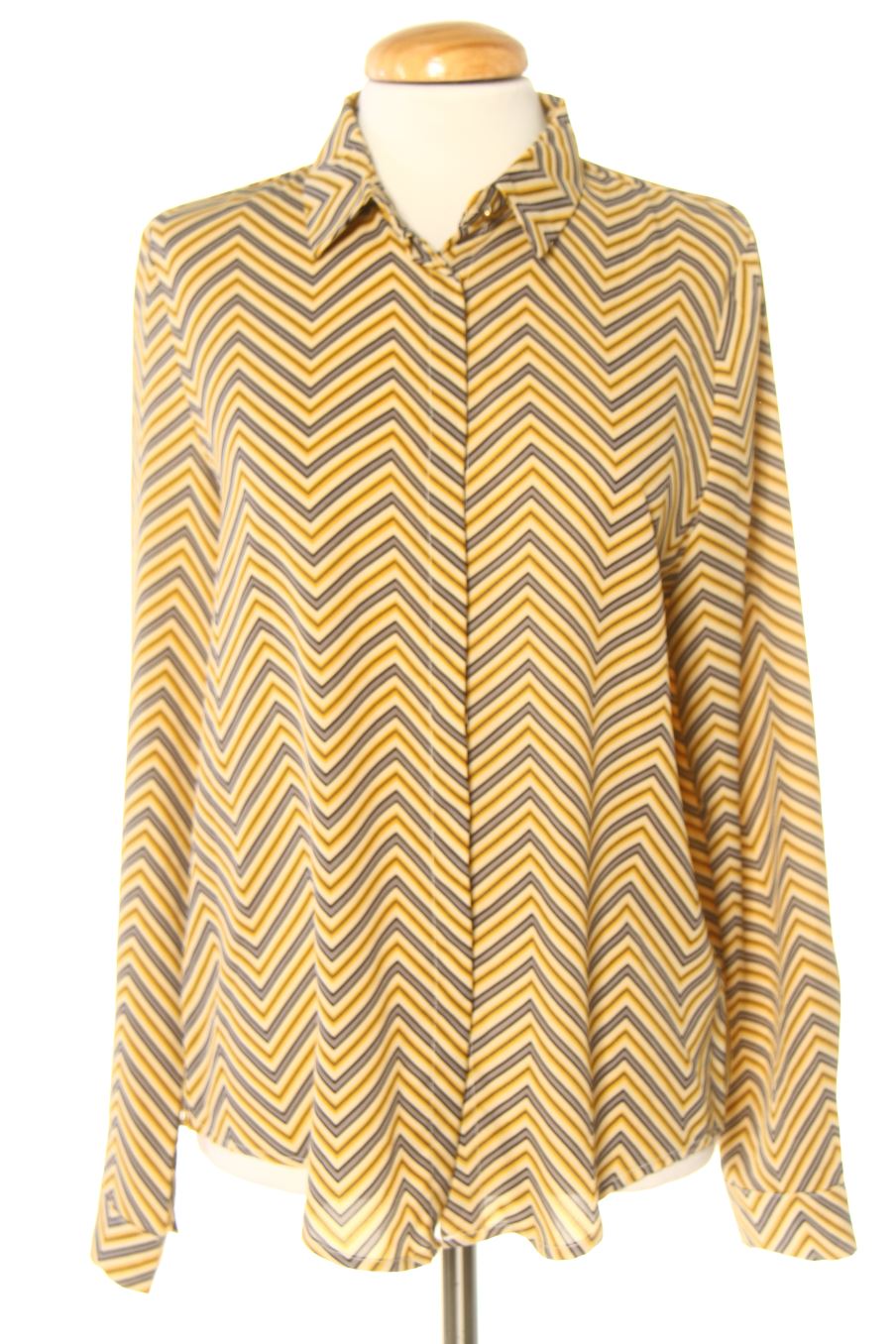 Camisa de YCOO de la talla S, de color rayas