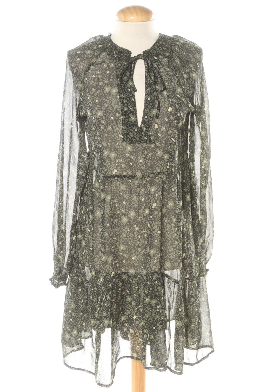Einfaches Kleid von Stradivarius Größe M, Farbe Grün, für