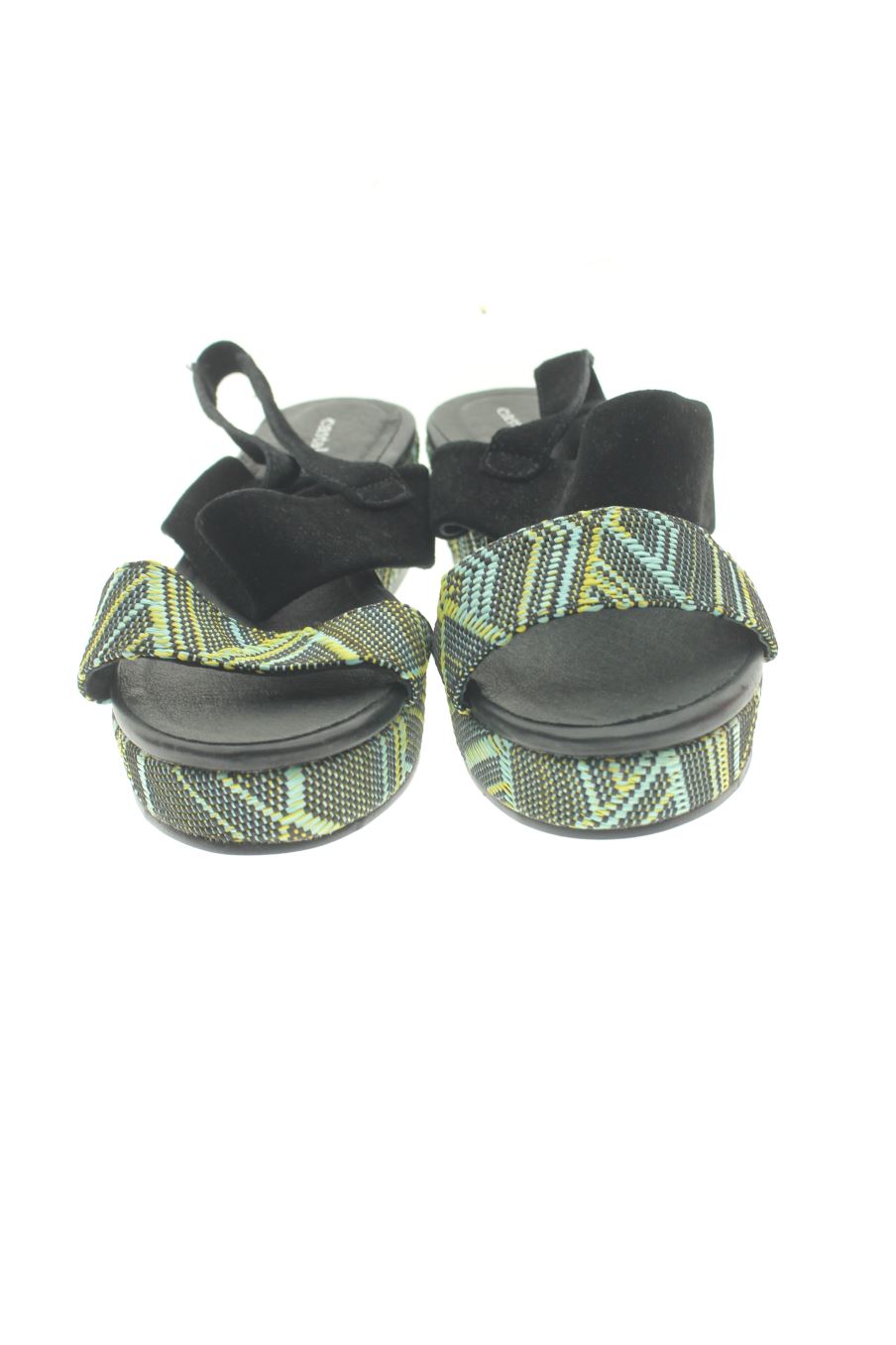 Sandalias planas de Castaluna de la talla 40, de color estampado de