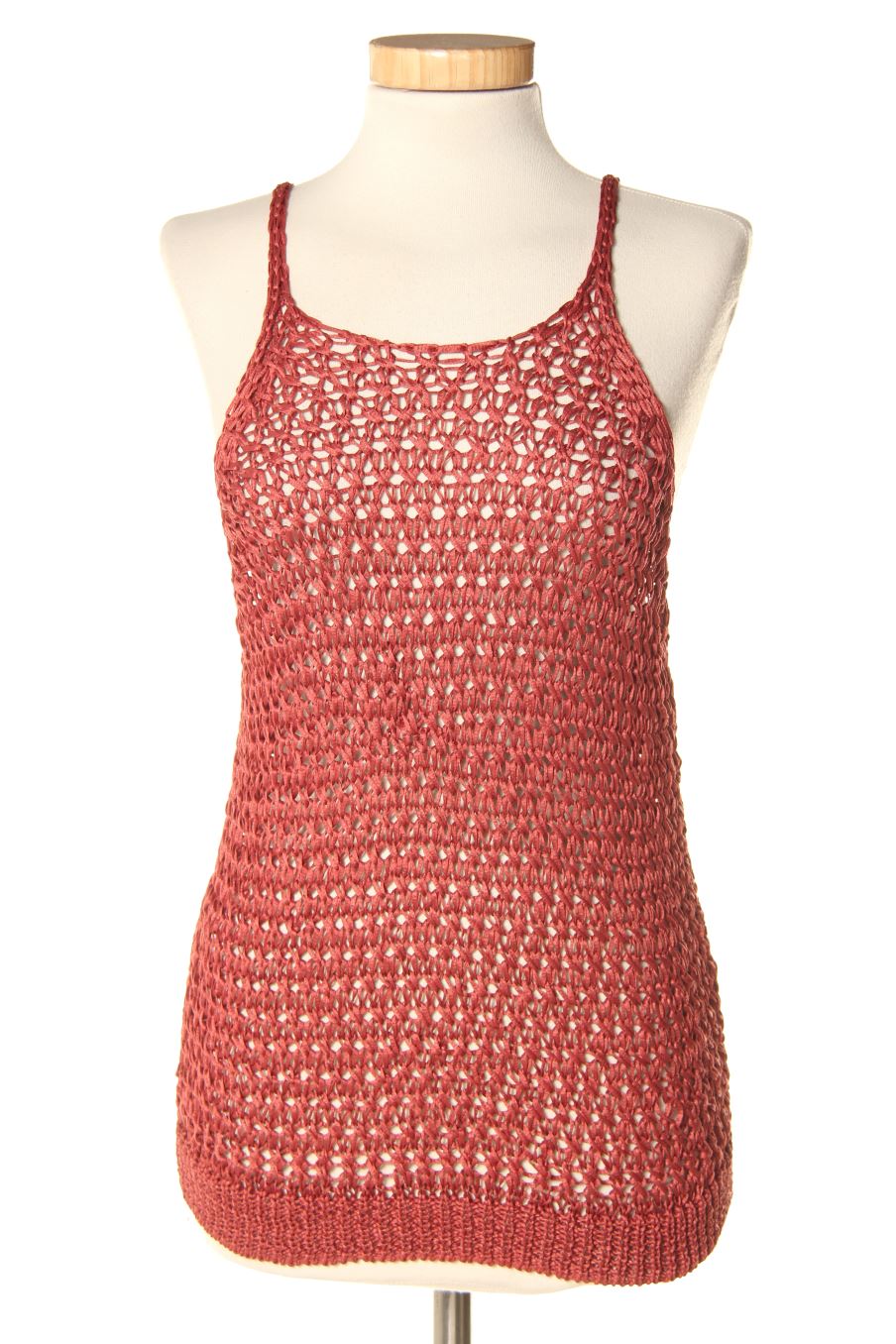 Top de Mango de la talla S, de color rosa