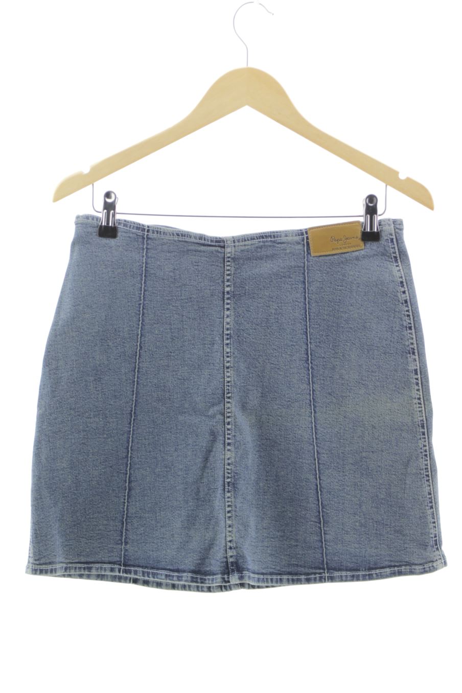 Jupe Pepe Jeans de la taille 40, de couleur bleu de denim