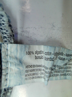 Pantalones cortos de Zara de la talla 36, de color azul de ropa vaquera