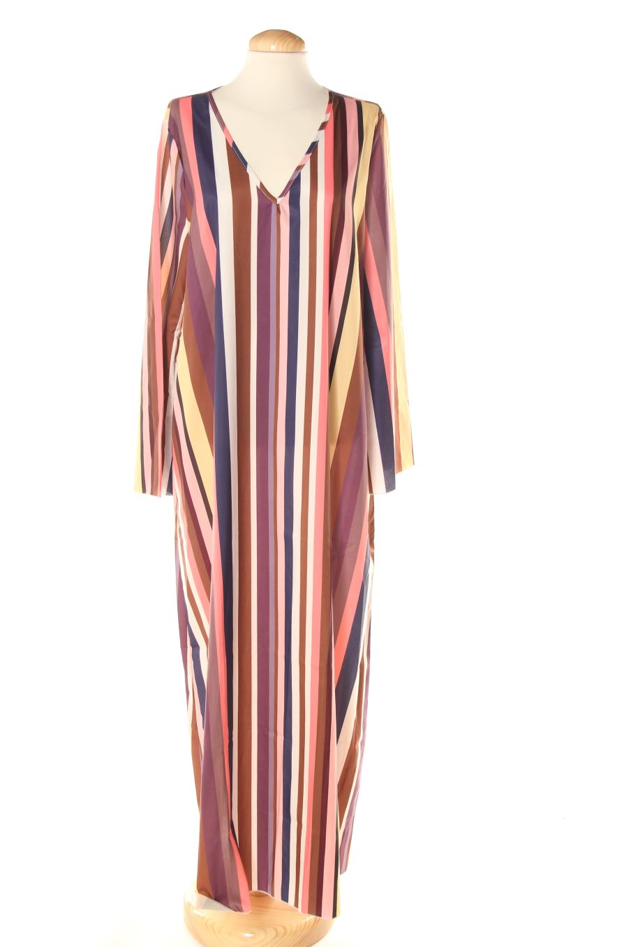 Einfaches Kleid von ORDER PLUS Größe XL, Farbe Gestreift, für