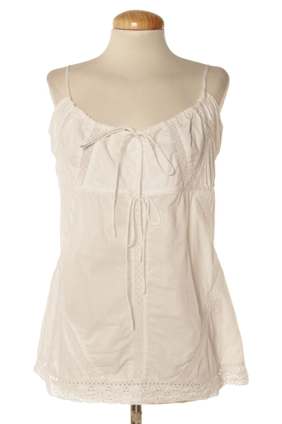 Top Derhy de la taille L de couleur blanc