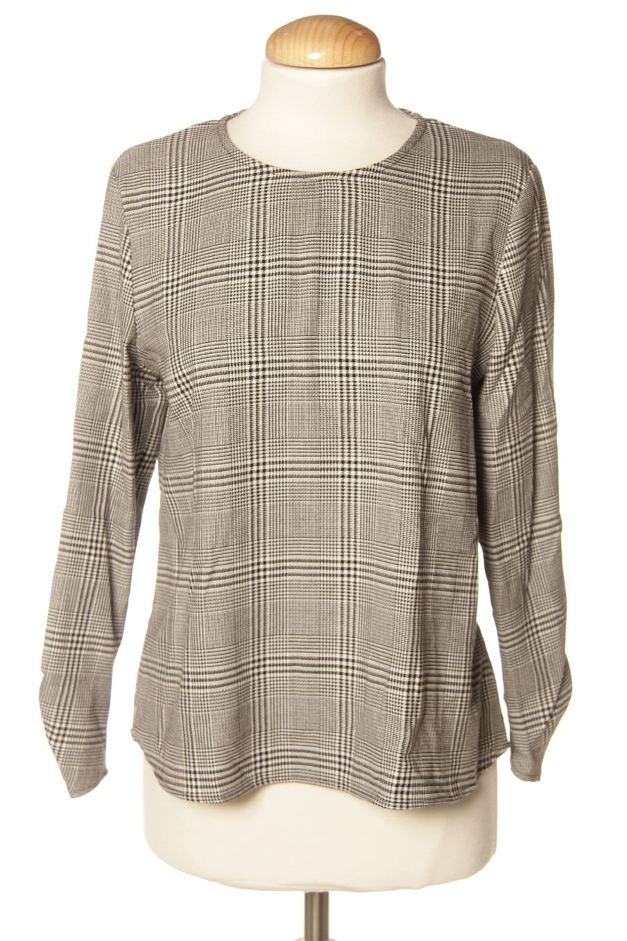Blusa a maniche lunghe de Mango de la talla XS, de color quadri