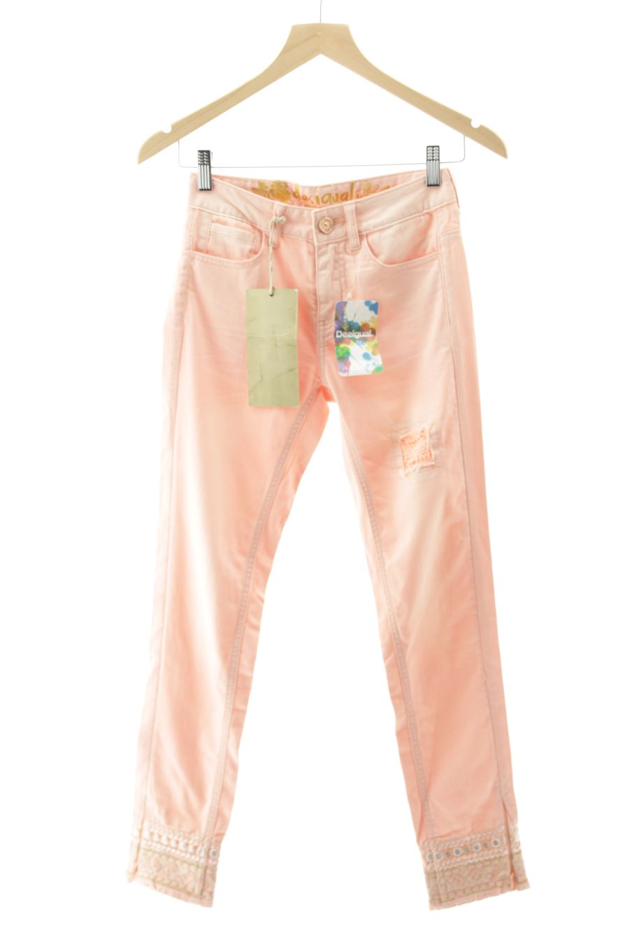 Jeans de Desigual de la talla 34, de color arancione
