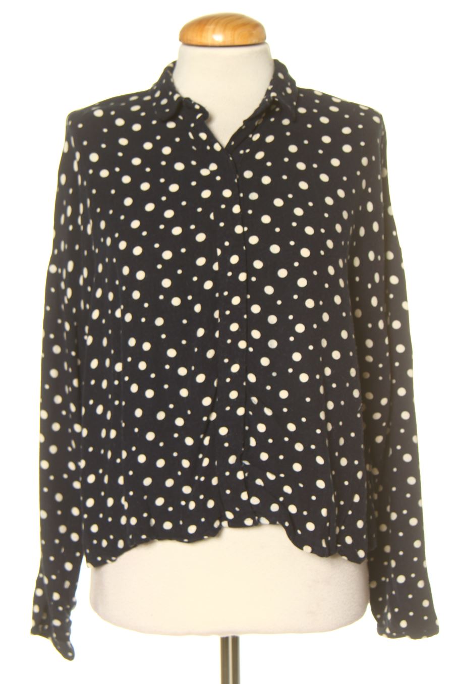 Chemise Zara de la taille XS, de couleur bleu